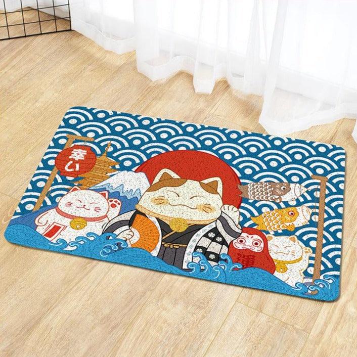 Lucky Cat Outdoor Rug