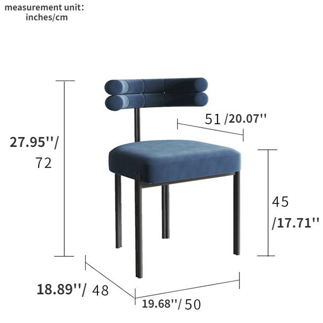 Radomer Velvet Upholstered Chair