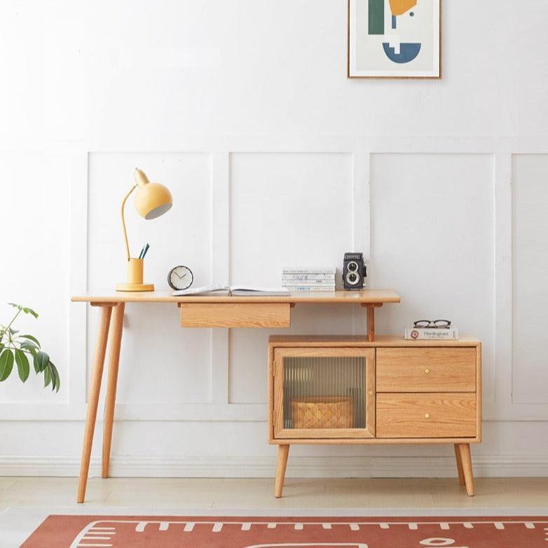 Adel Desk with Cabinet