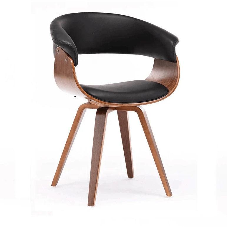 Adelajda Wood Tufted Side Chair