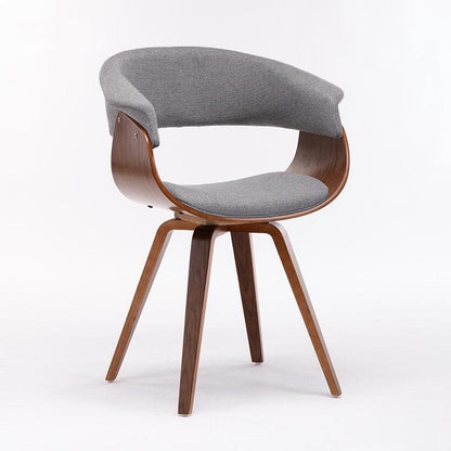 Adelajda Wood Tufted Side Chair