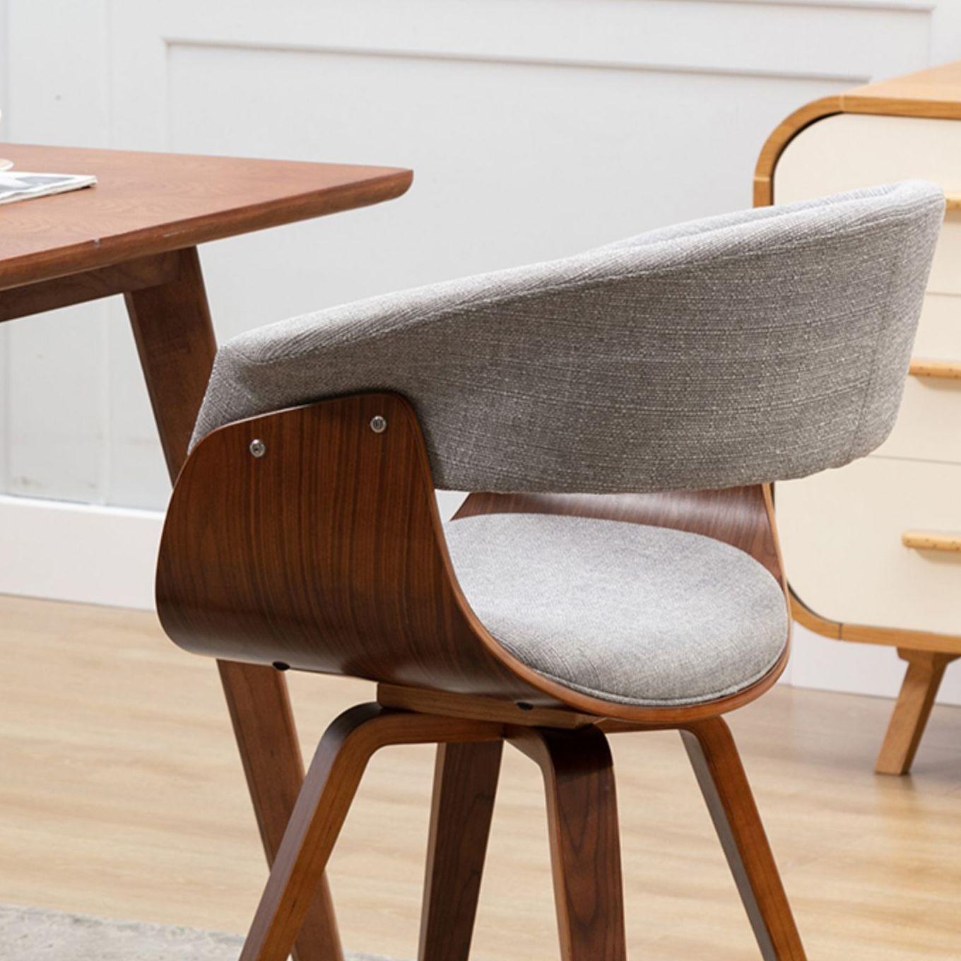 Adelajda Wood Tufted Side Chair