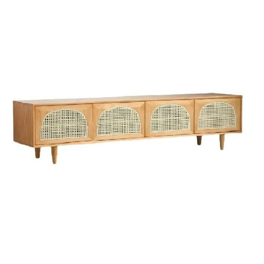 Ake Solid Wood TV Cabinet
