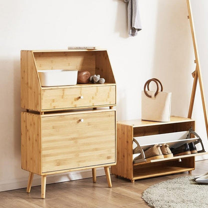 Alf Bamboo Shoe Storage Cabinet