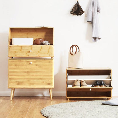 Alf Bamboo Shoe Storage Cabinet