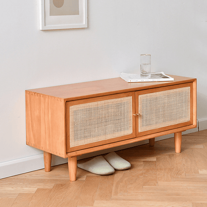 Alma Double-shelf Shoe Cabinet