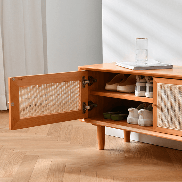 Alma Double-shelf Shoe Cabinet