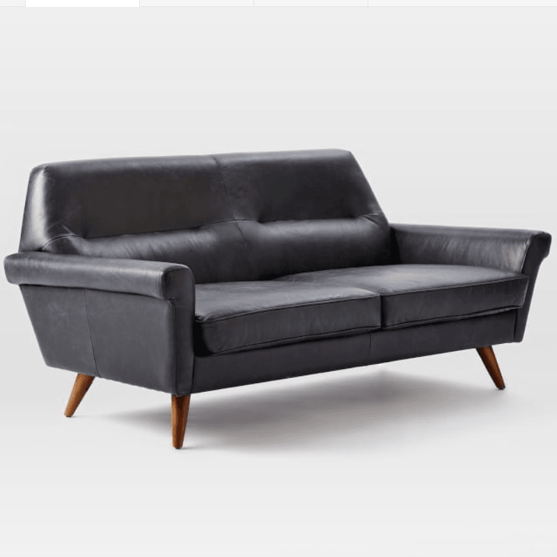 Alrik PU Leather Arm Sofa