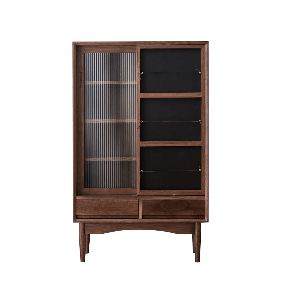 Anoushka Wood Bookcase With Chalkboard