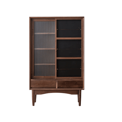 Anoushka Wood Bookcase With Chalkboard