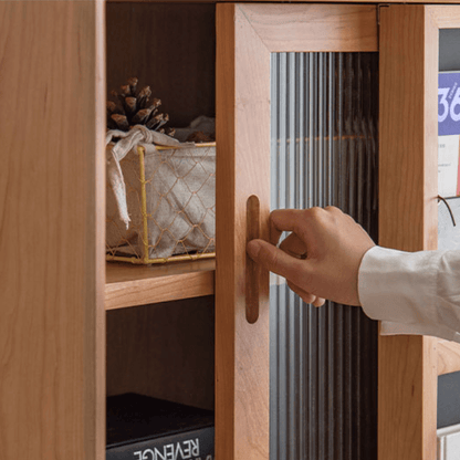 Anoushka Wood Bookcase With Chalkboard