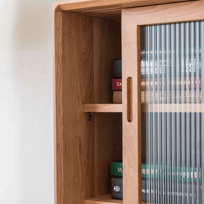 Anoushka Wood Bookcase With Chalkboard