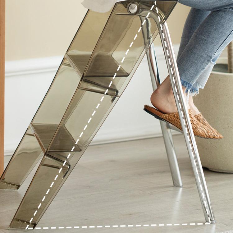 Audrey Acrylic Ladder Side Table
