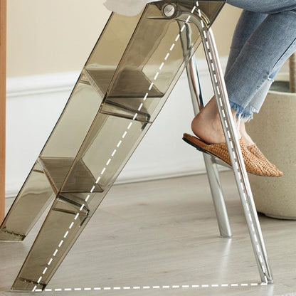Audrey Acrylic Ladder Side Table