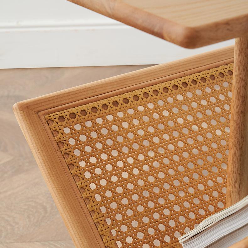 Ava End Table With Mini Bookcase