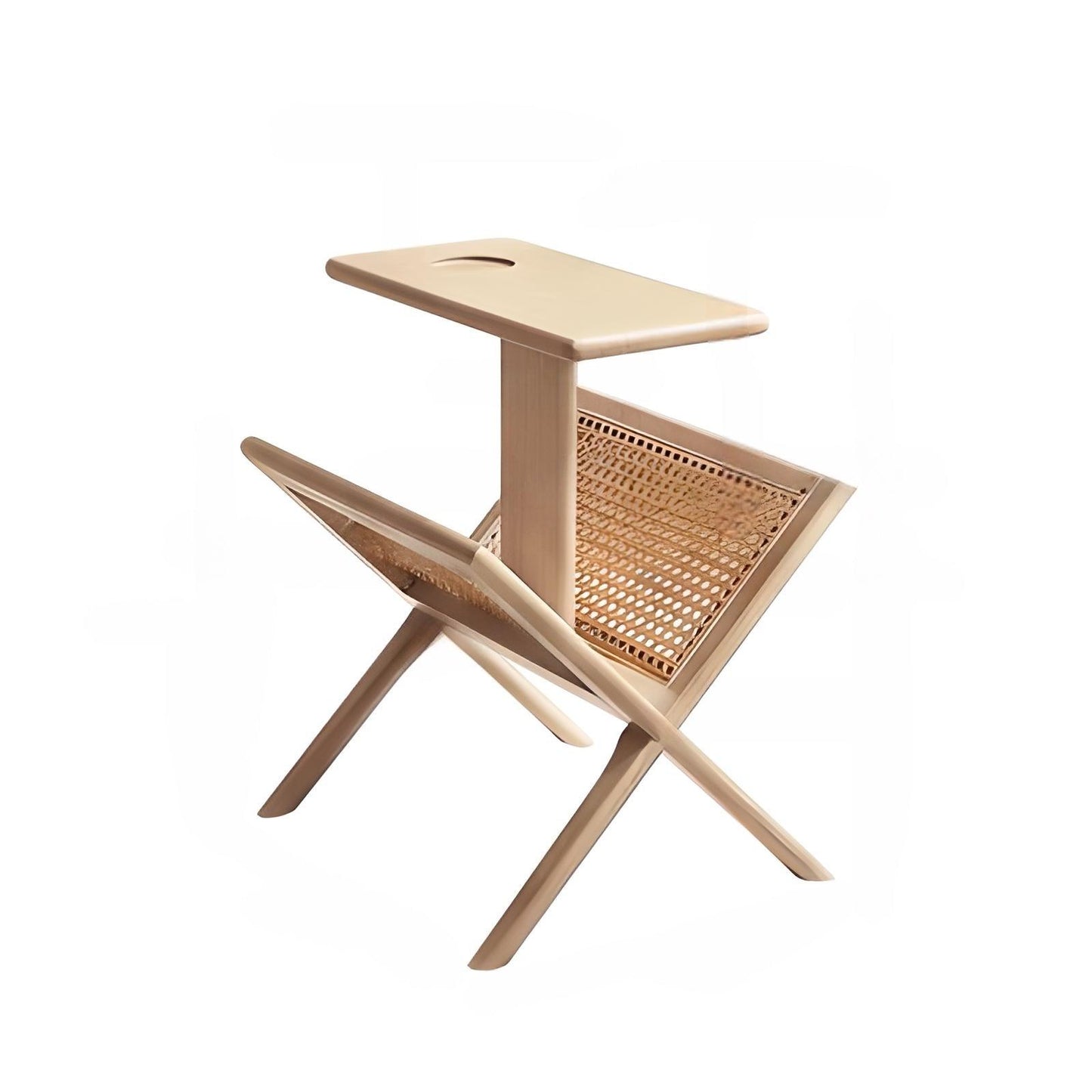 Ava End Table With Mini Bookcase