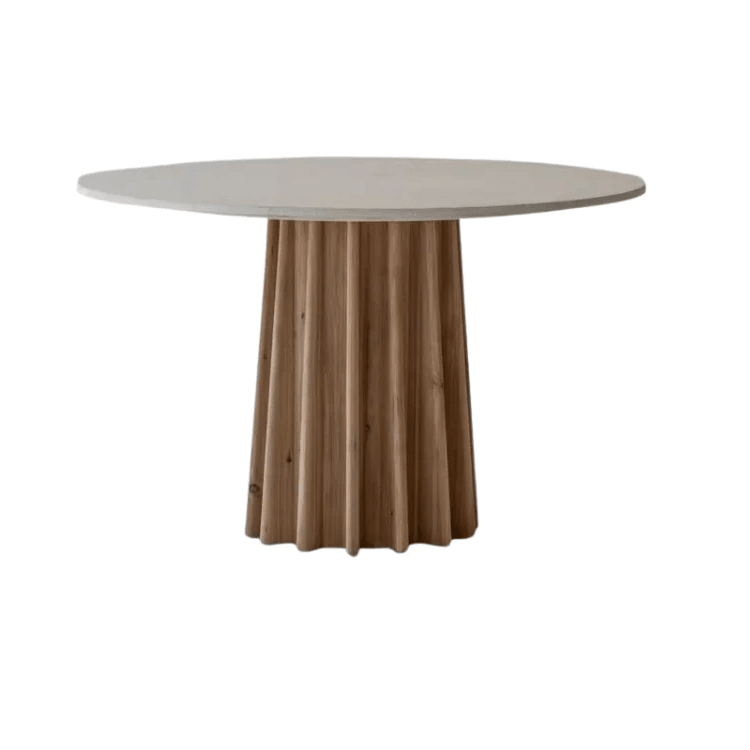 Baier Round Slate Dining Table