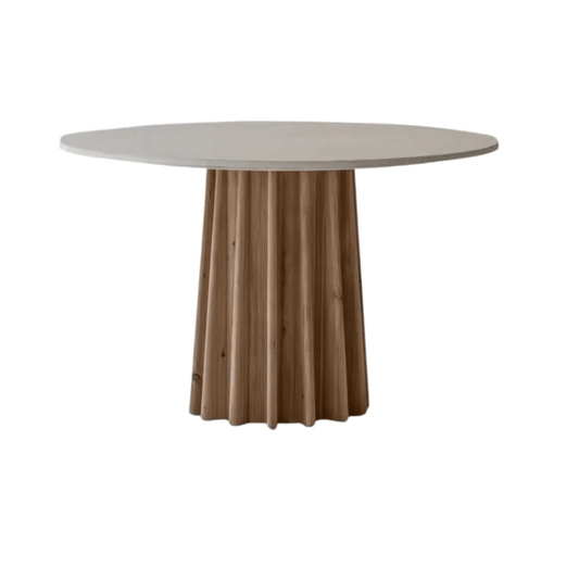 Baier Round Slate Dining Table