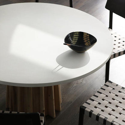Baier Round Slate Dining Table