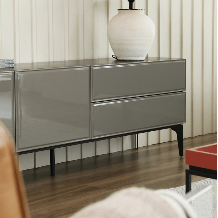 Beatrix Designer Wood TV Stand