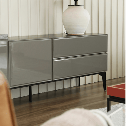 Beatrix Designer Wood TV Stand