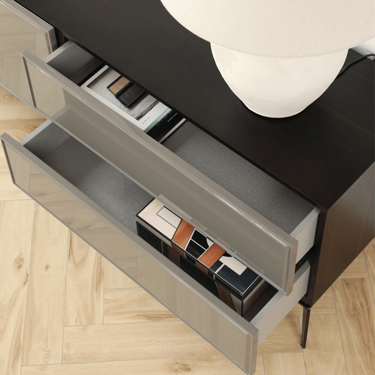 Beatrix Designer Wood TV Stand