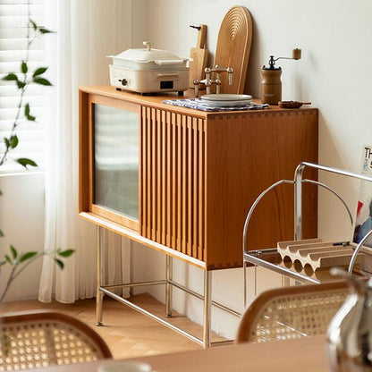 Benvenuto Wood Storage Sideboard