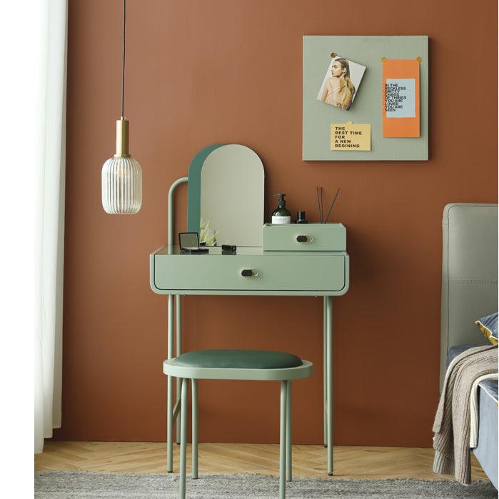 Bohuslava Vanity Set with Stool and Mirror