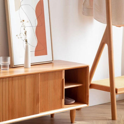 Britt Pinewood Shoe Cabinet