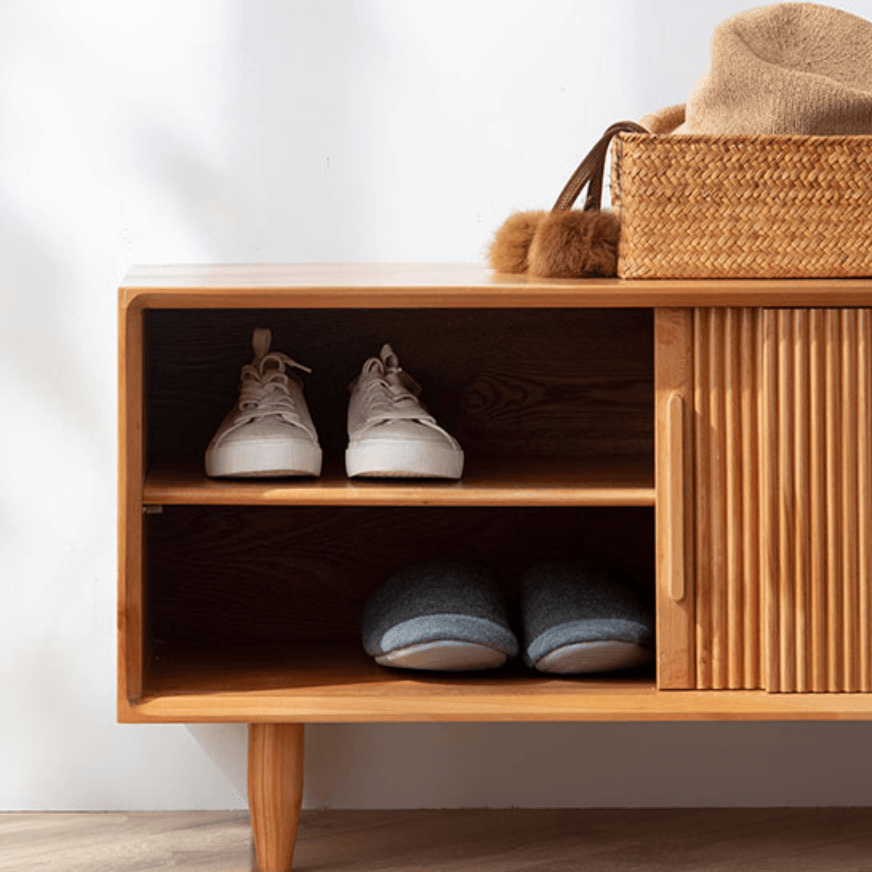 Britt Pinewood Shoe Cabinet