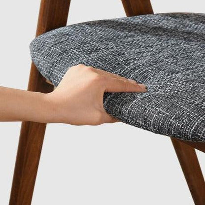 Celeste Solid Wood Backrest Dining Chair