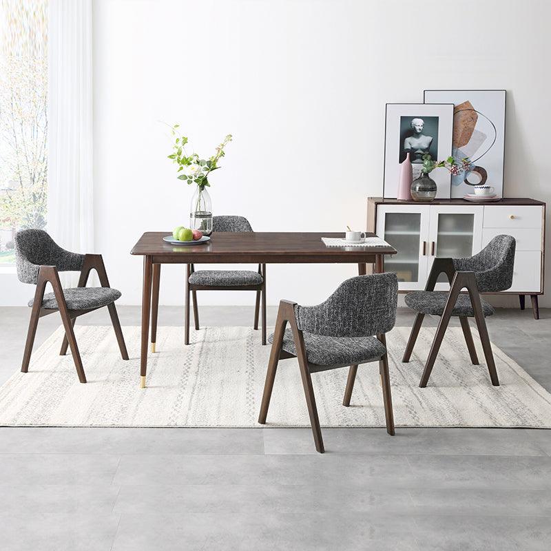 Celeste Solid Wood Backrest Dining Chair