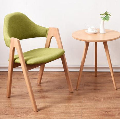 Celeste Solid Wood Backrest Dining Chair