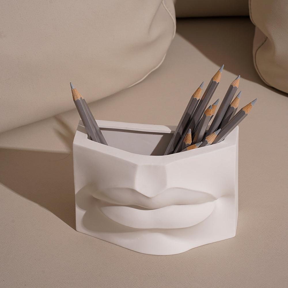 Ceramic Sculpture Pen Holder