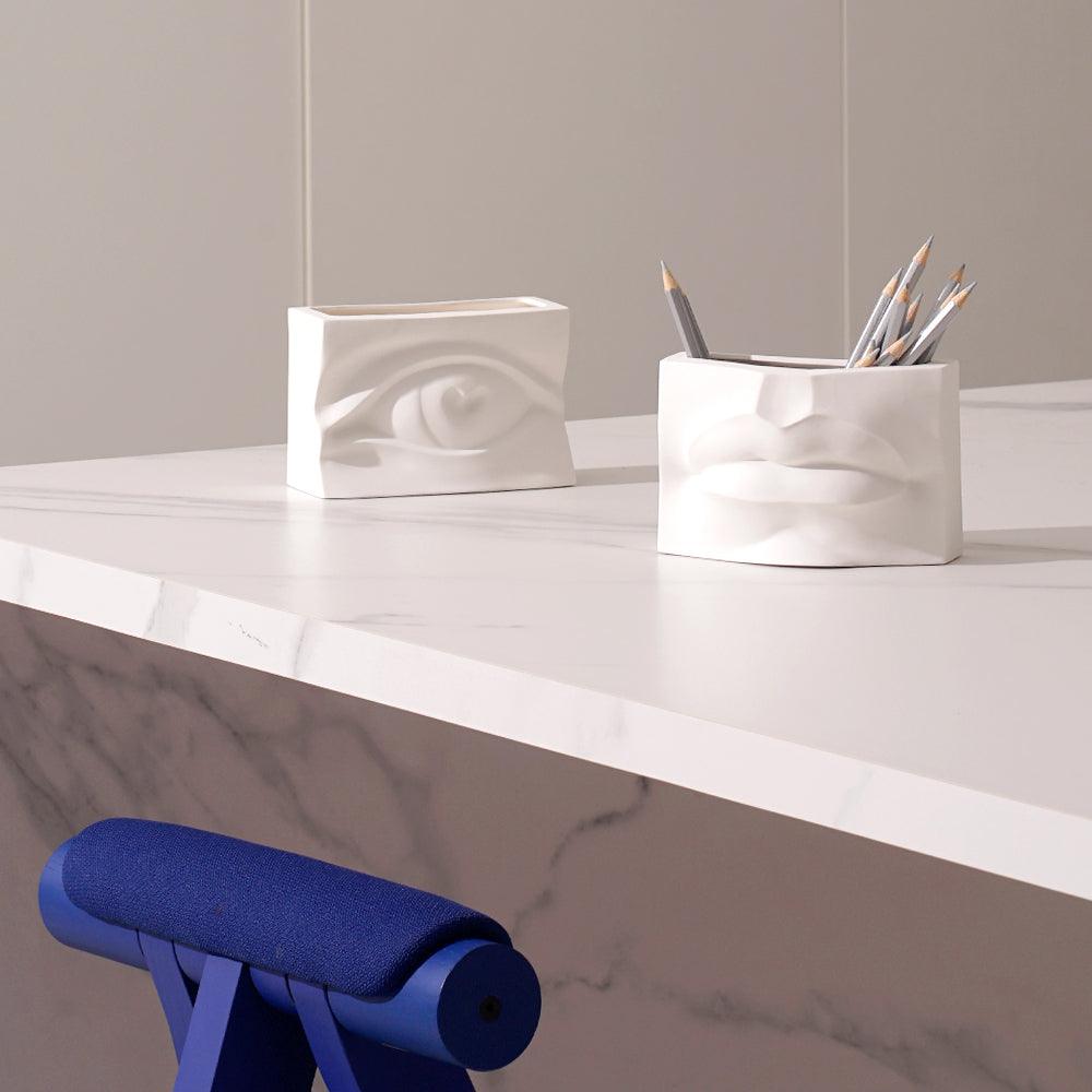 Ceramic Sculpture Pen Holder