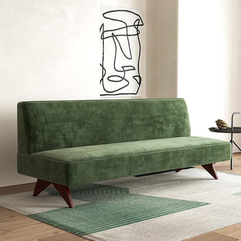 Cosimo Velvet Armless Sofa