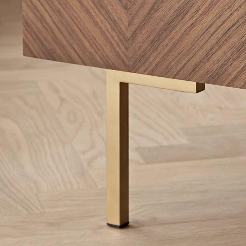 Csepel Herringbone TV Stand