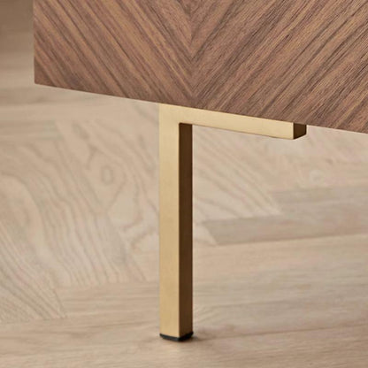 Csepel Herringbone TV Stand