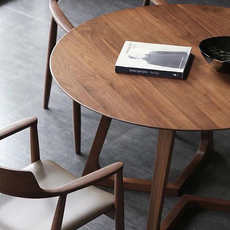 Detlef Solid Wood Dining Table