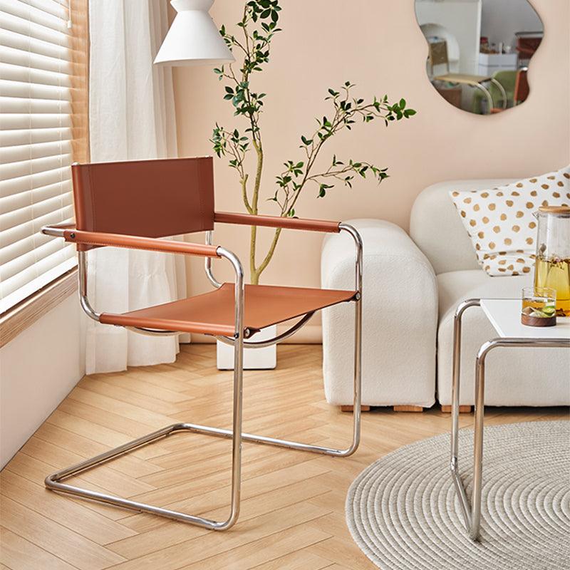 Ella Leather Dining Armchair