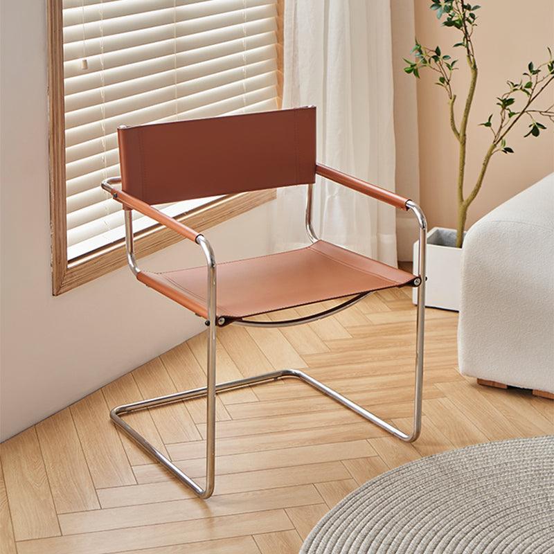 Ella Leather Dining Armchair