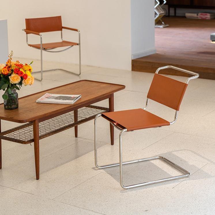 Ella Leather Side Chair