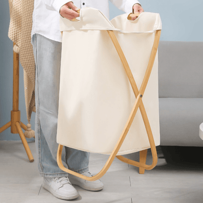 Enim Bamboo Laundry Basket