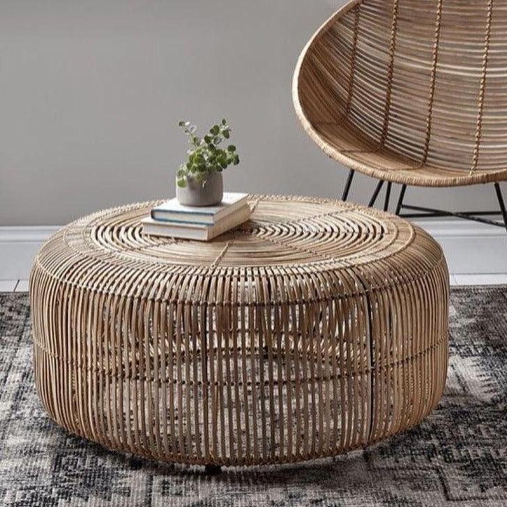 Enzo Hand-woven Rattan Coffee Table