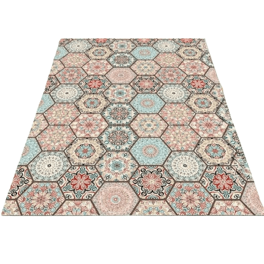Felipe Hexagon Area Rugs