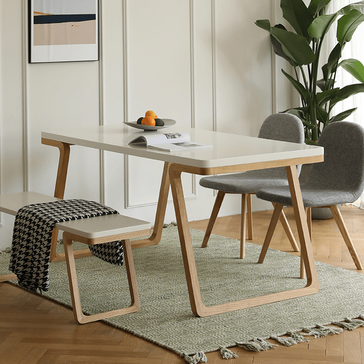 Gizela Dining Table & Bench