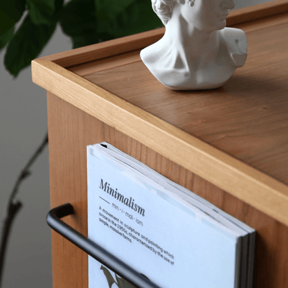 Gorana Rotating Wood Bookcase