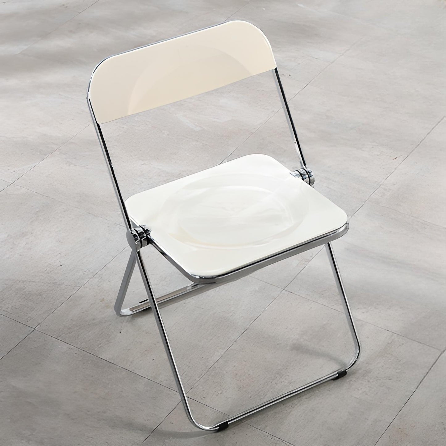 Greta Acrylic Folding Dining Chair