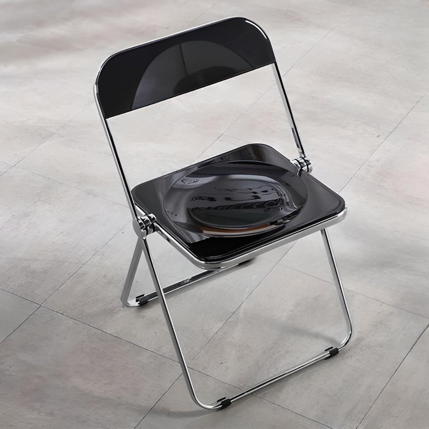 Greta Acrylic Folding Dining Chair