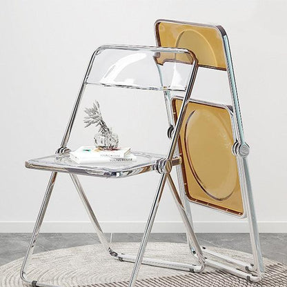 Greta Acrylic Folding Dining Chair